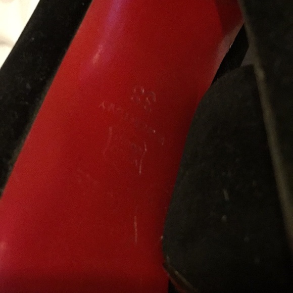 Red Sole Platform Bootie - Picture 5 of 5